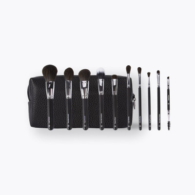 BH Cosmetics Ultimate Essential 10pc Brush Set w/ Bag